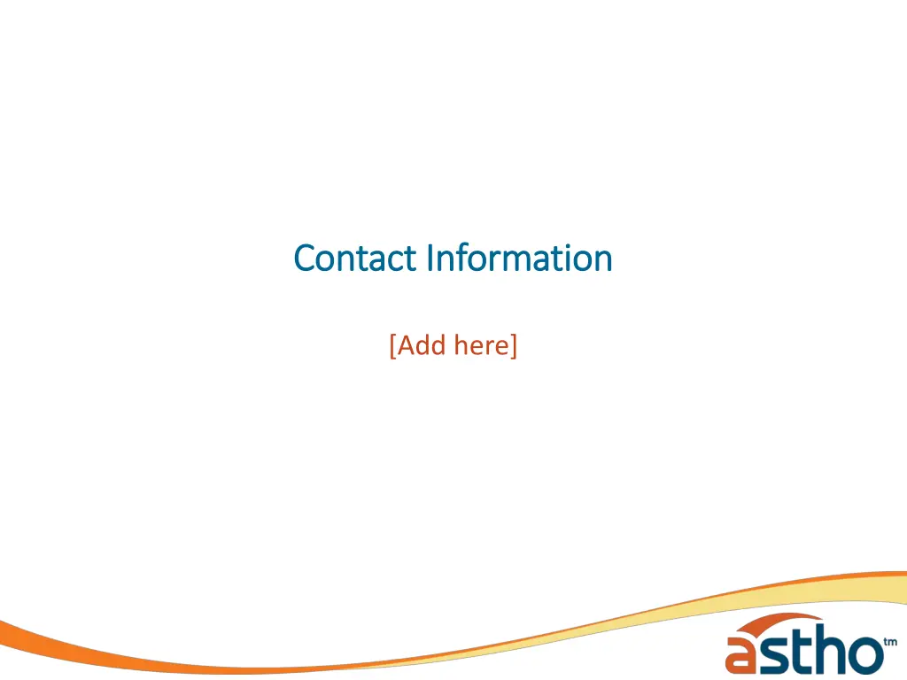 contact information contact information