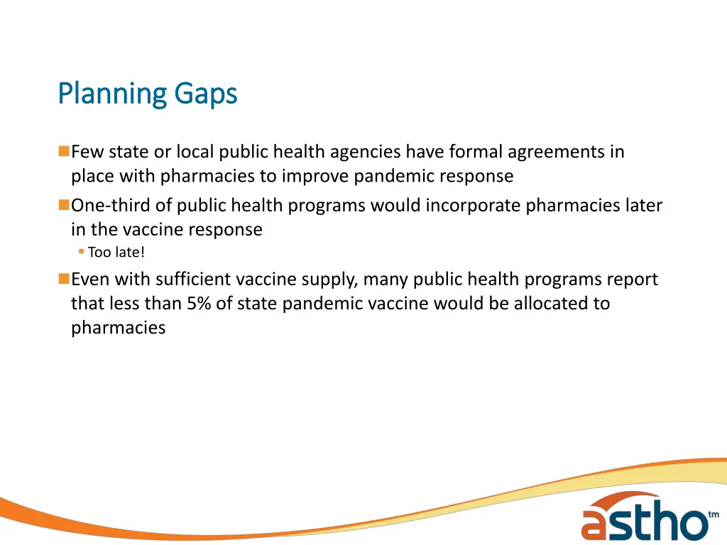 planning gaps planning gaps