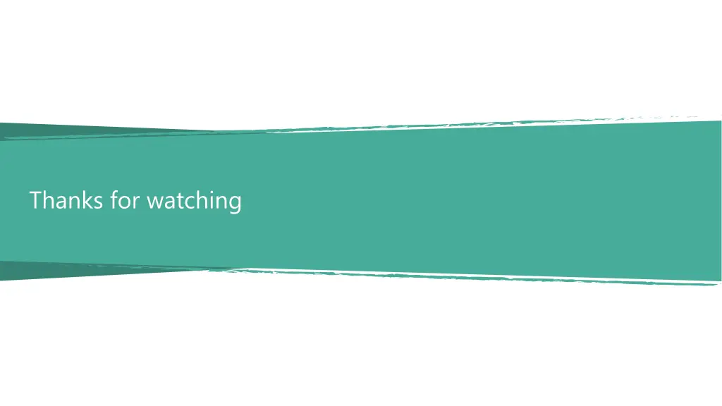 thanks for watching