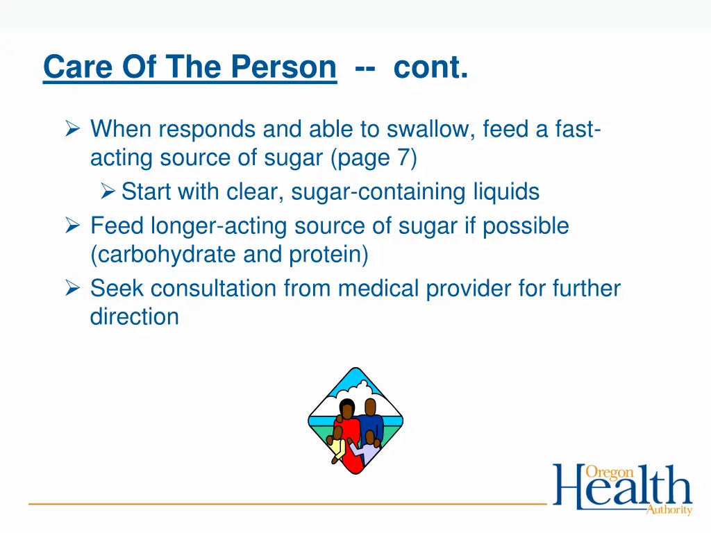 care of the person cont