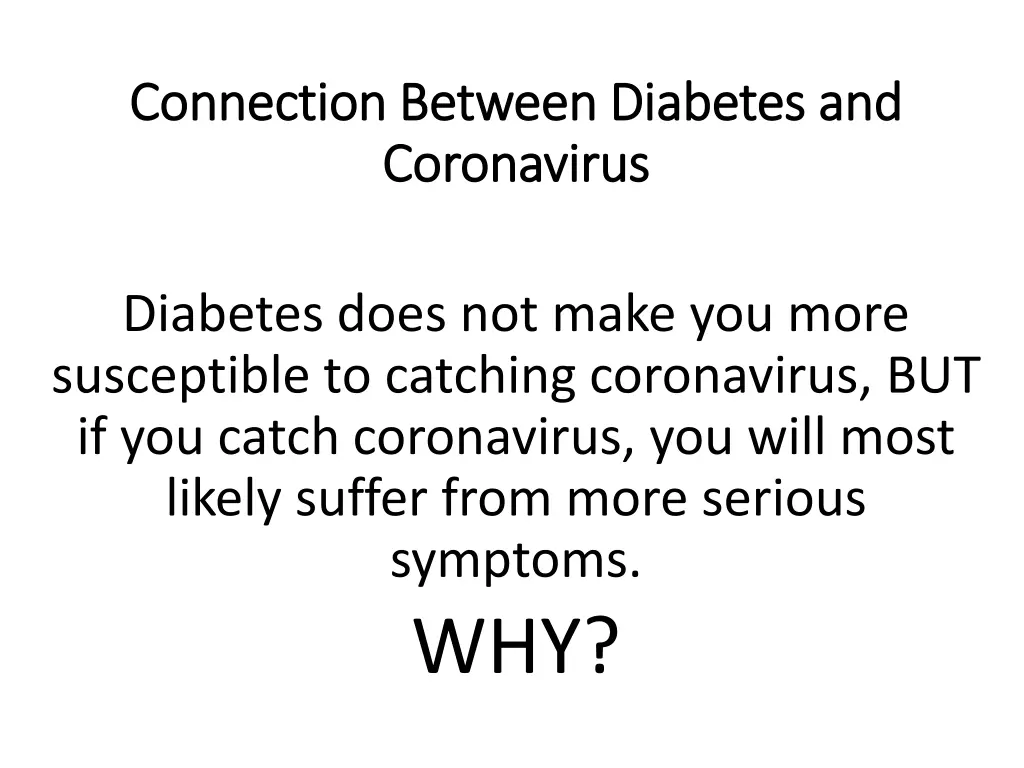 connection between diabetes connection between 1