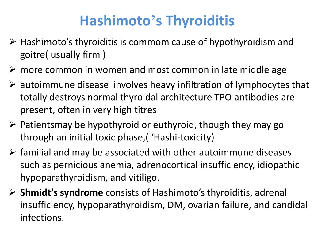 hashimoto s thyroiditis