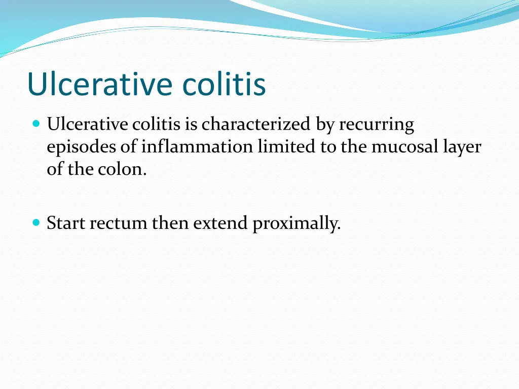 ulcerative colitis