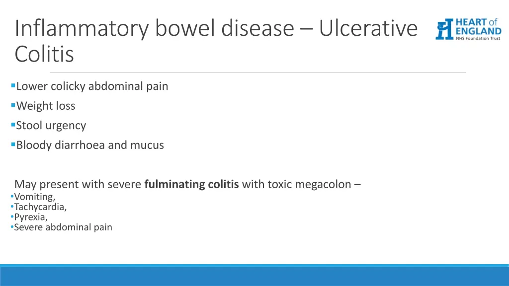 inflammatory bowel disease ulcerative colitis