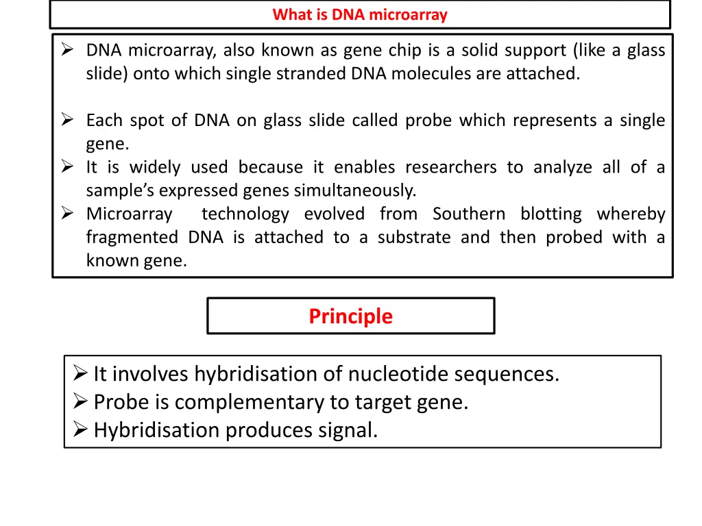what is dna microarray