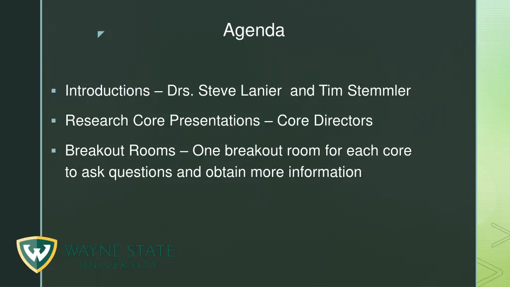 agenda