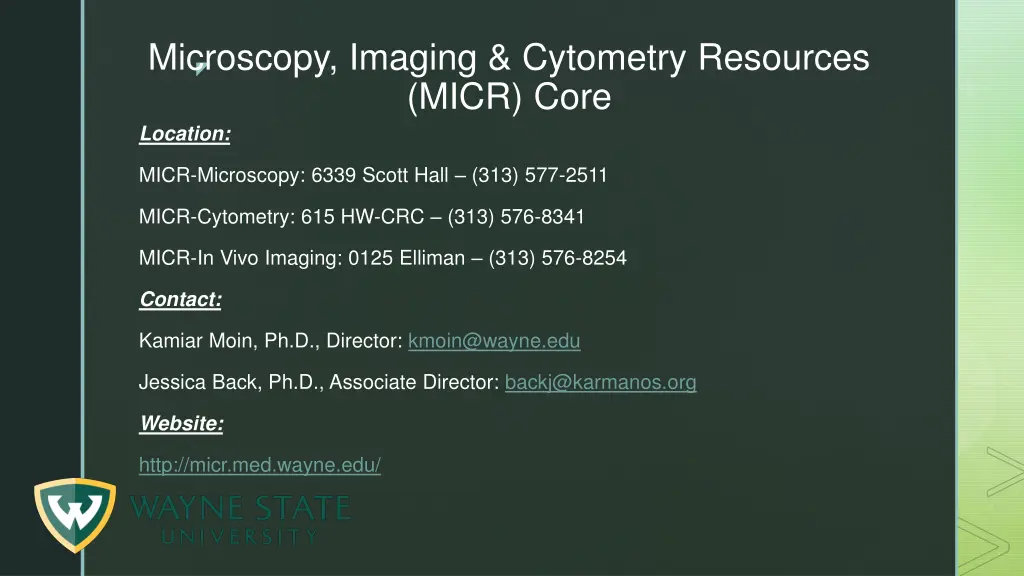 microscopy imaging cytometry resources micr core