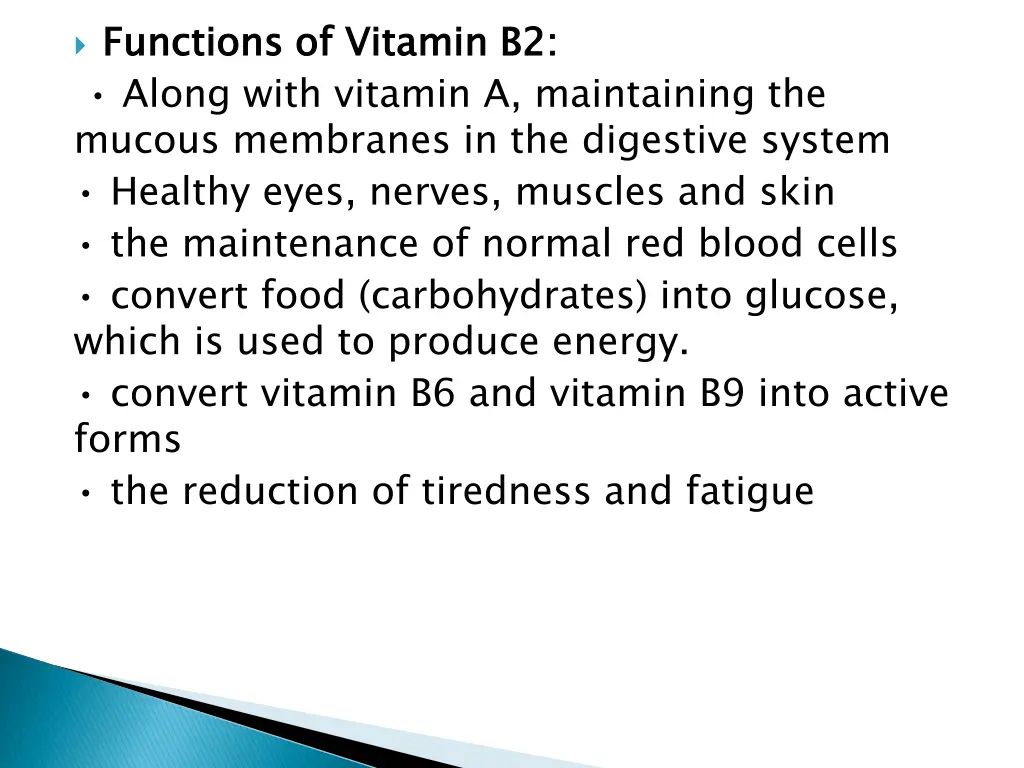 functions of vitamin along with vitamin