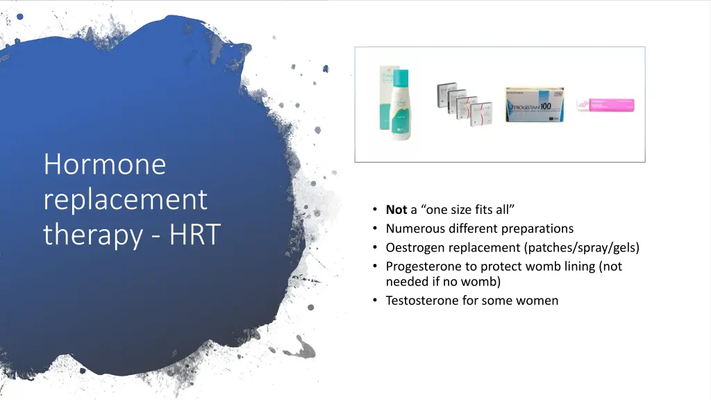 hormone replacement therapy hrt