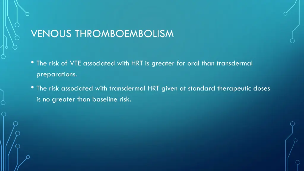 venous thromboembolism