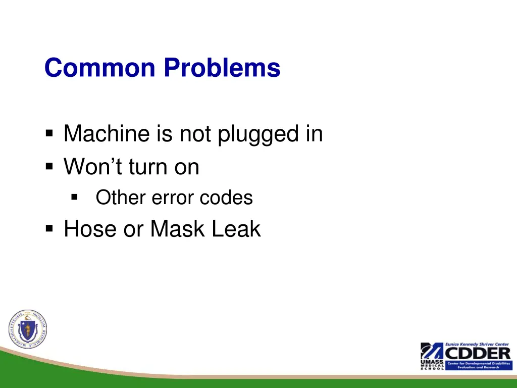 common problems
