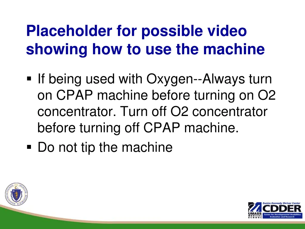 placeholder for possible video showing