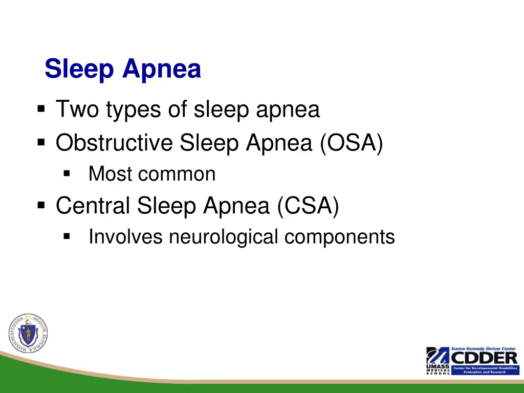 sleep apnea two types of sleep apnea obstructive
