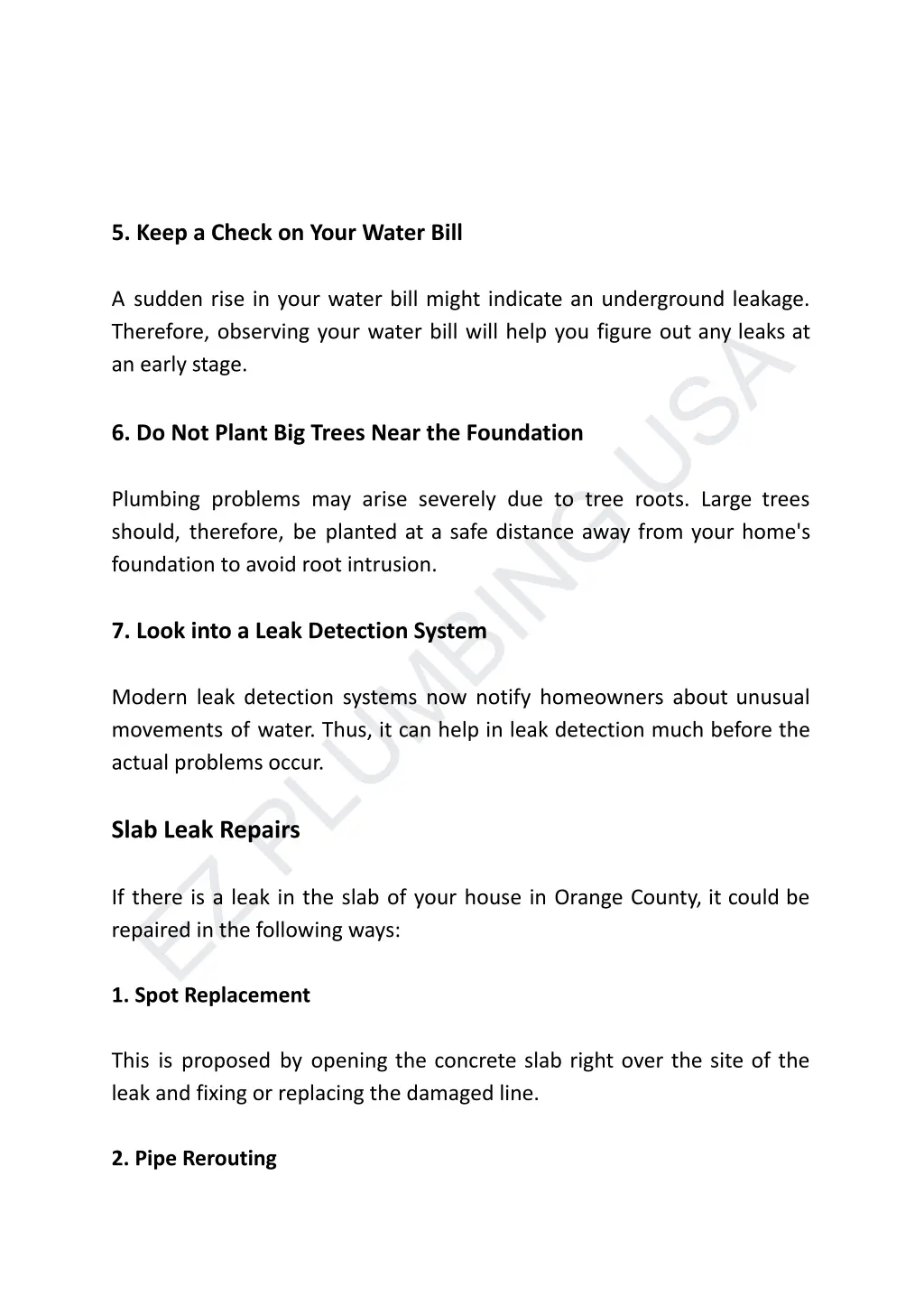 5 keep a check on your water bill a sudden rise