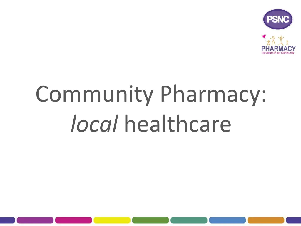 community pharmacy local healthcare