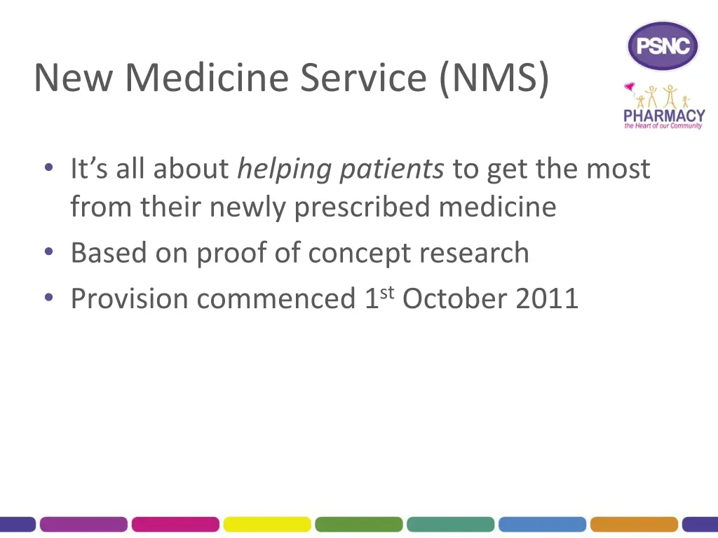new medicine service nms