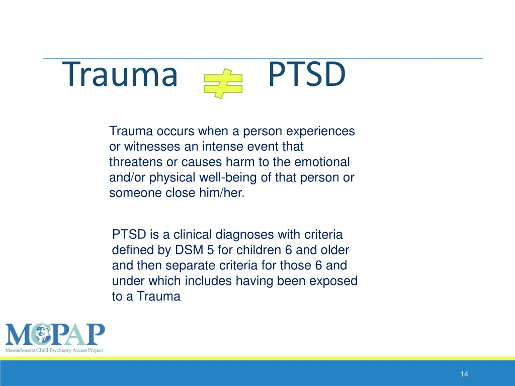 trauma ptsd