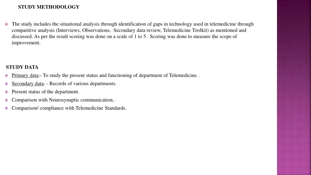 eps study methodology