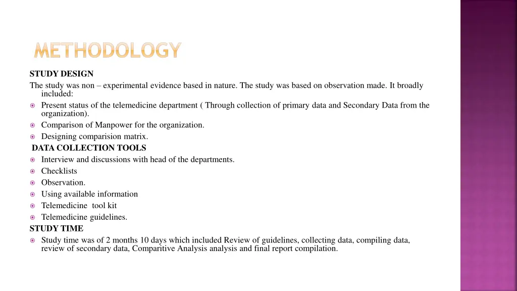 methodology