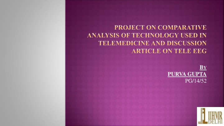 project on comparative analysis of technology