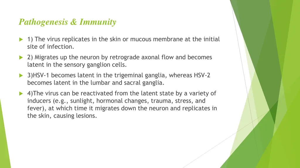 pathogenesis immunity