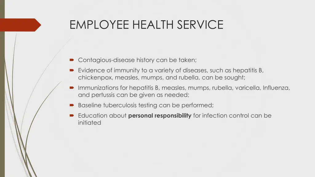 employee health service