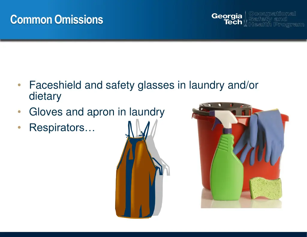 common omissions