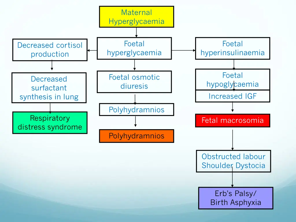 maternal hyperglycaemia