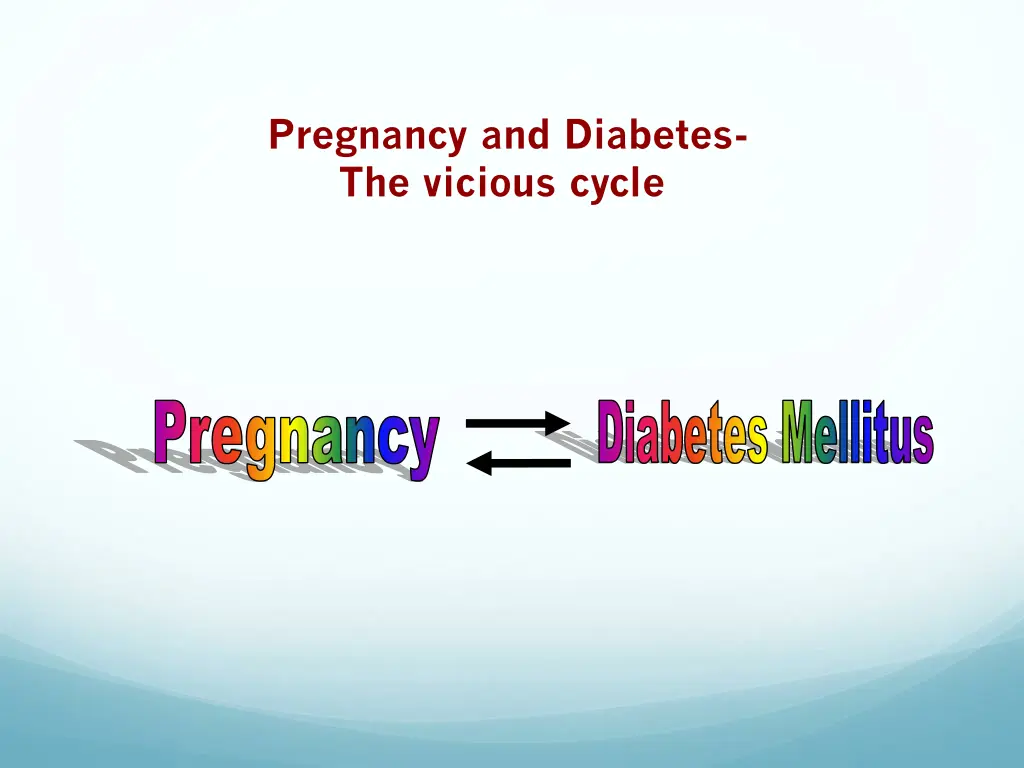 pregnancy and diabetes the vicious cycle