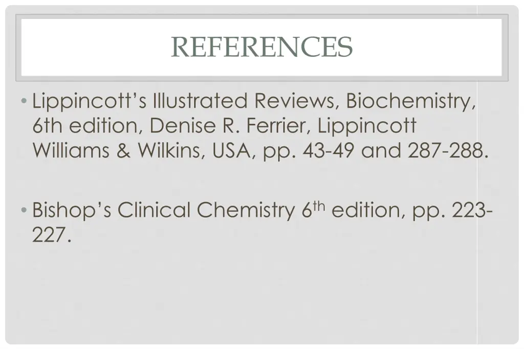 references