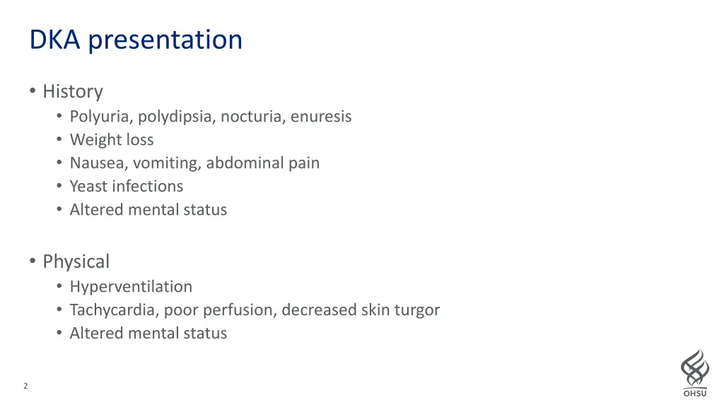 dka presentation