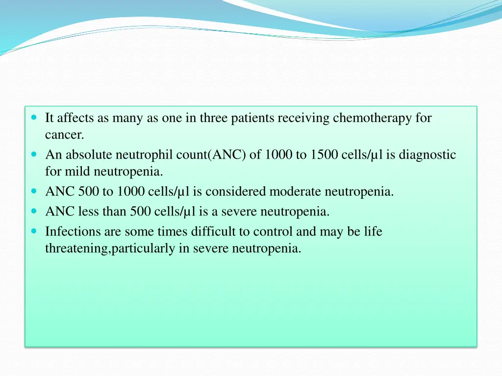 it affects as many as one in three patients