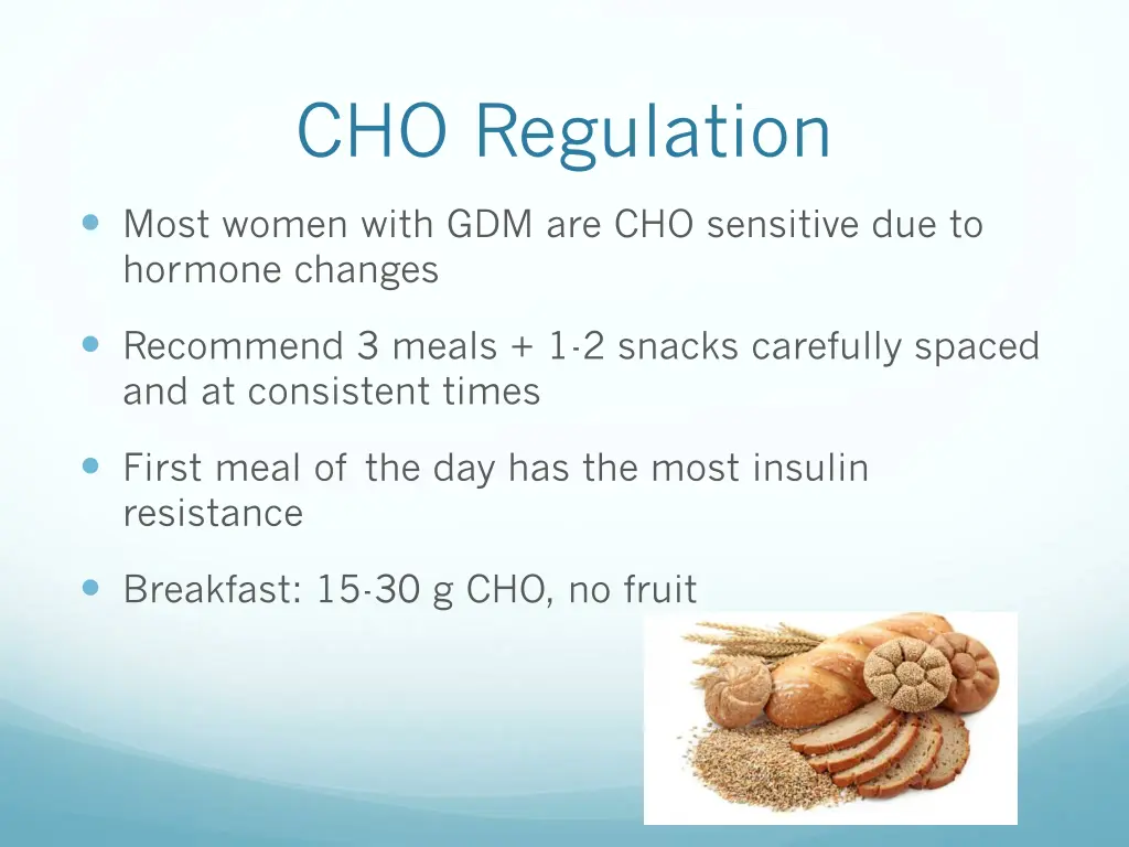 cho regulation