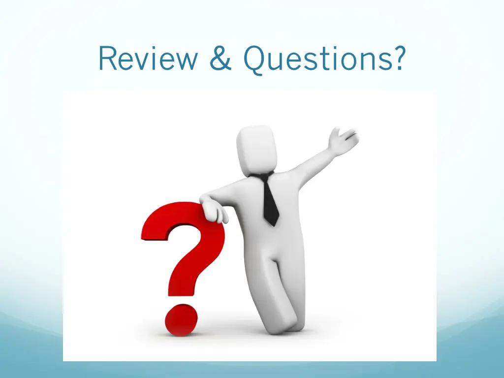 review questions
