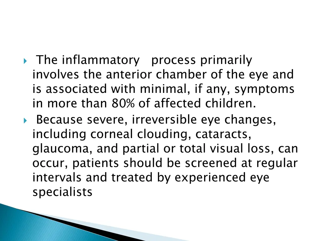 the inflammatory process primarily involves