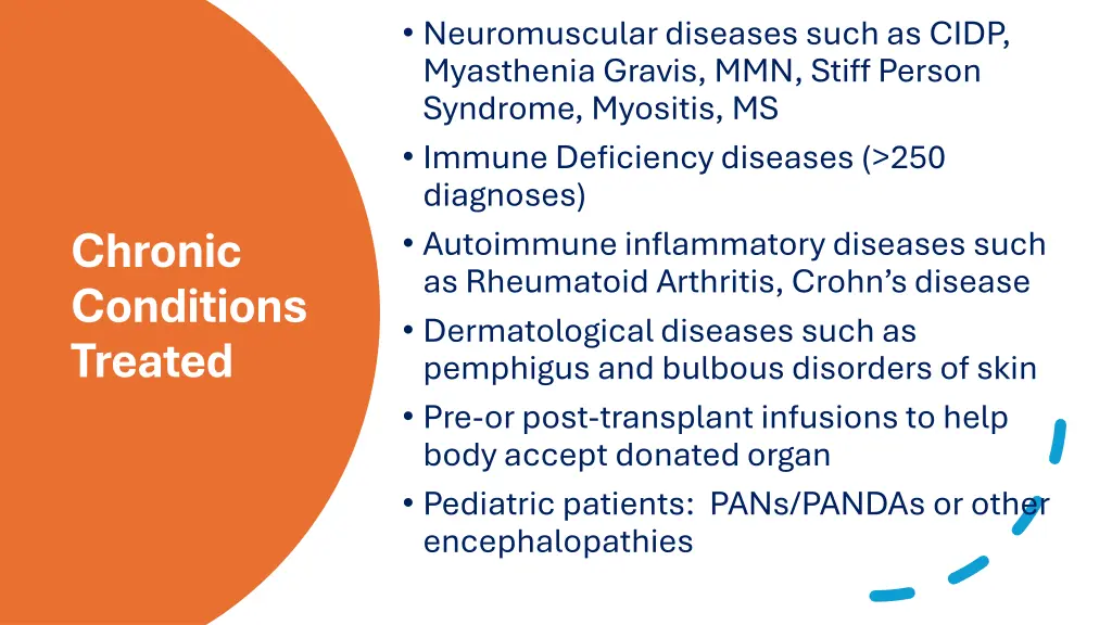 neuromuscular diseases such as cidp myasthenia