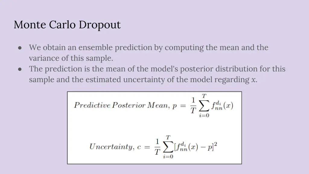 monte carlo dropout 2