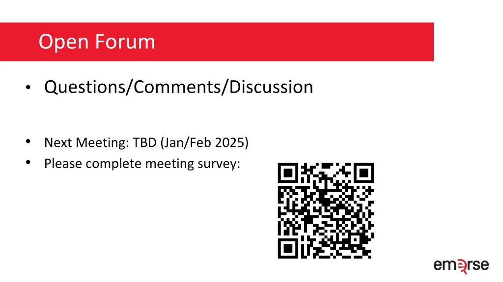 open forum