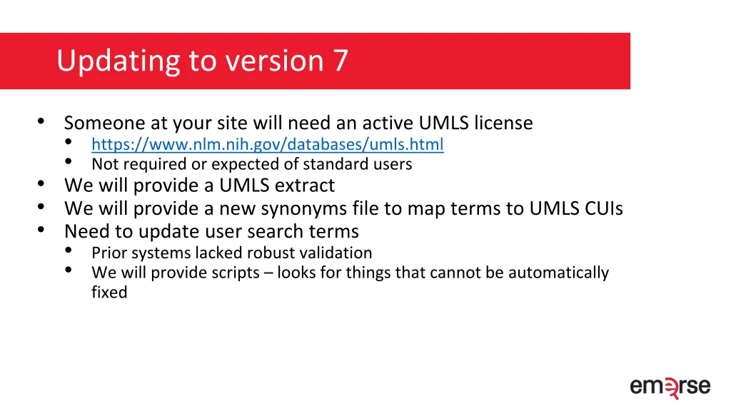 updating to version 7 1