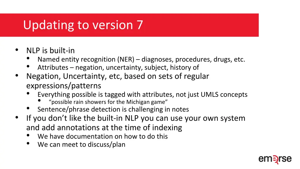 updating to version 7 2