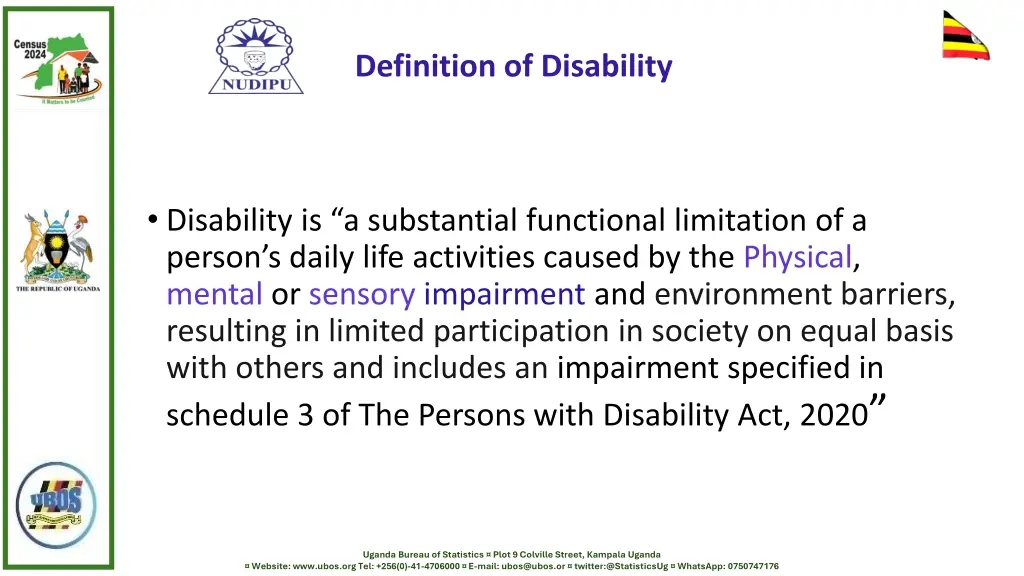 definition of disability
