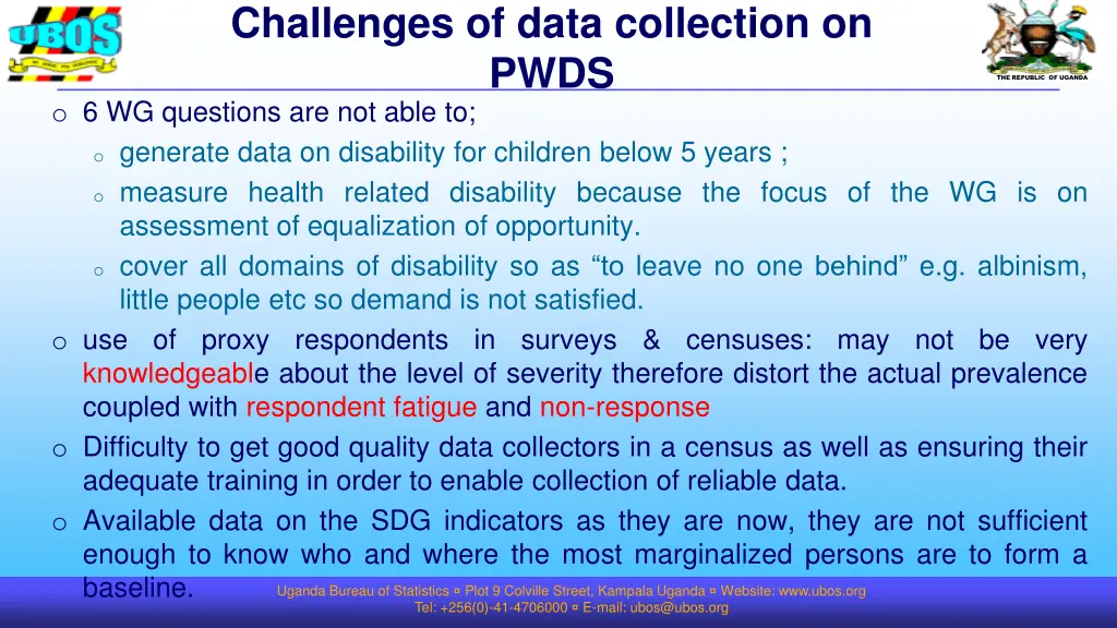 challenges of data collection on pwds 1