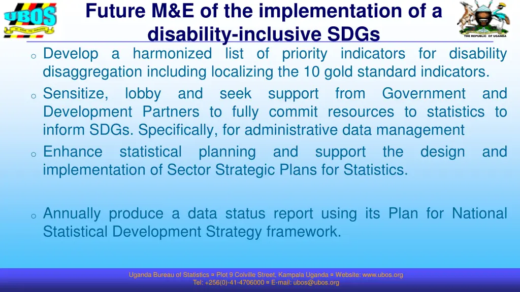 future m e of the implementation of a disability