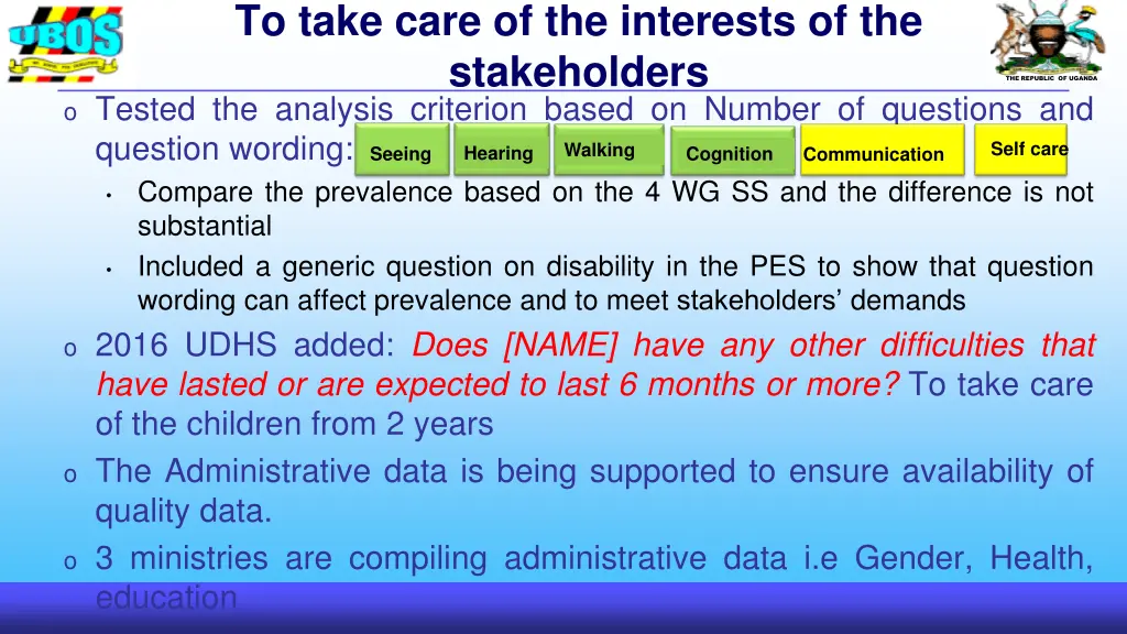 to take care of the interests of the stakeholders