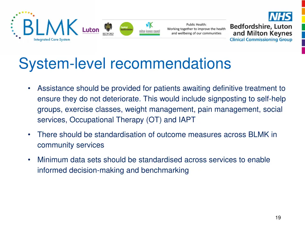 system level recommendations 2