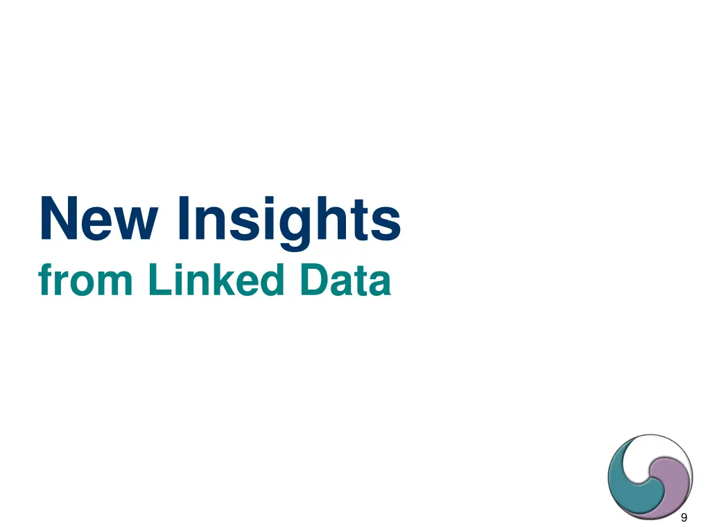 new insights from linked data