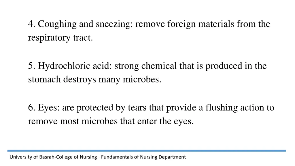 4 coughing and sneezing remove foreign materials