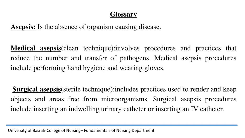 glossary