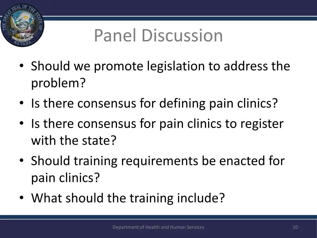 panel discussion