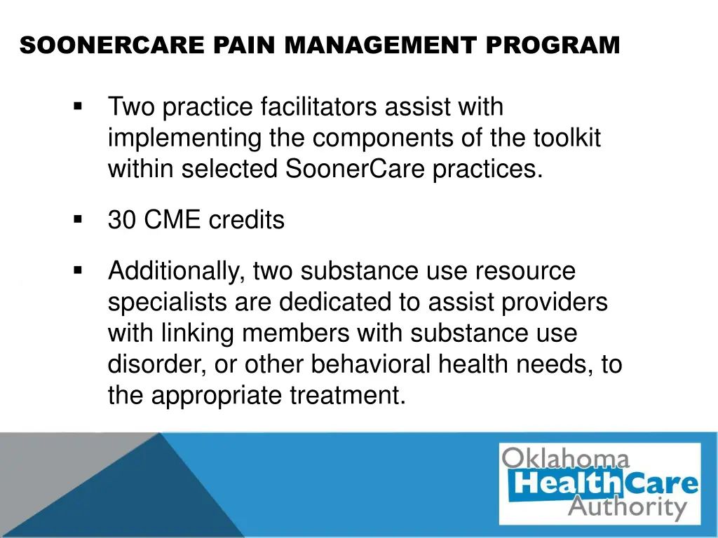 soonercare pain management program 2